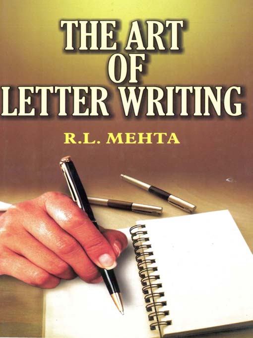 Title details for The Art of Letter Writing by R. L. Mehta - Available